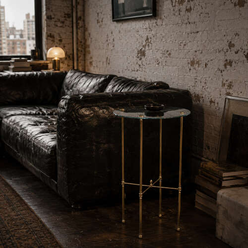 Elegant Brass Table